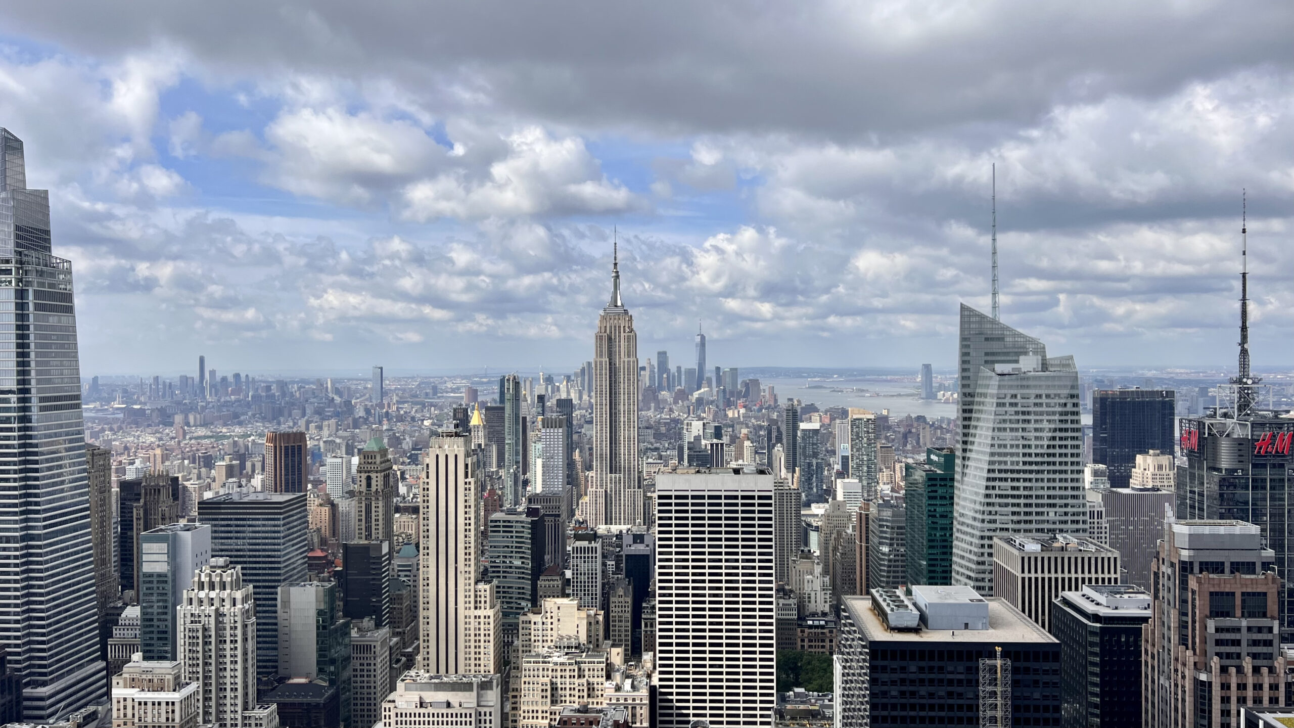 NYC vue du Top of the Rock